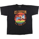 楽天古着屋JAM古着 LED ZEPPELIN レッドツェッペリン バンドTシャツ バンT メンズXXXL /eaa430107 【中古】 【240405】