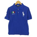 古着 ラルフローレン Ralph Lauren POLO by Ralph Lauren CLASSIC FIT ビッグポニー 半袖 ポロシャツ メンズS /eaa430402 【中古】 【240626】(4)
