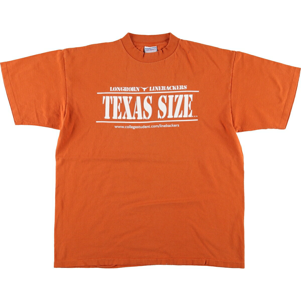 古着 90'S All Sport カレッジTシャツ USA製 メンズXL相当 ヴィンテージ /eaa430809 【中古】 【240804】