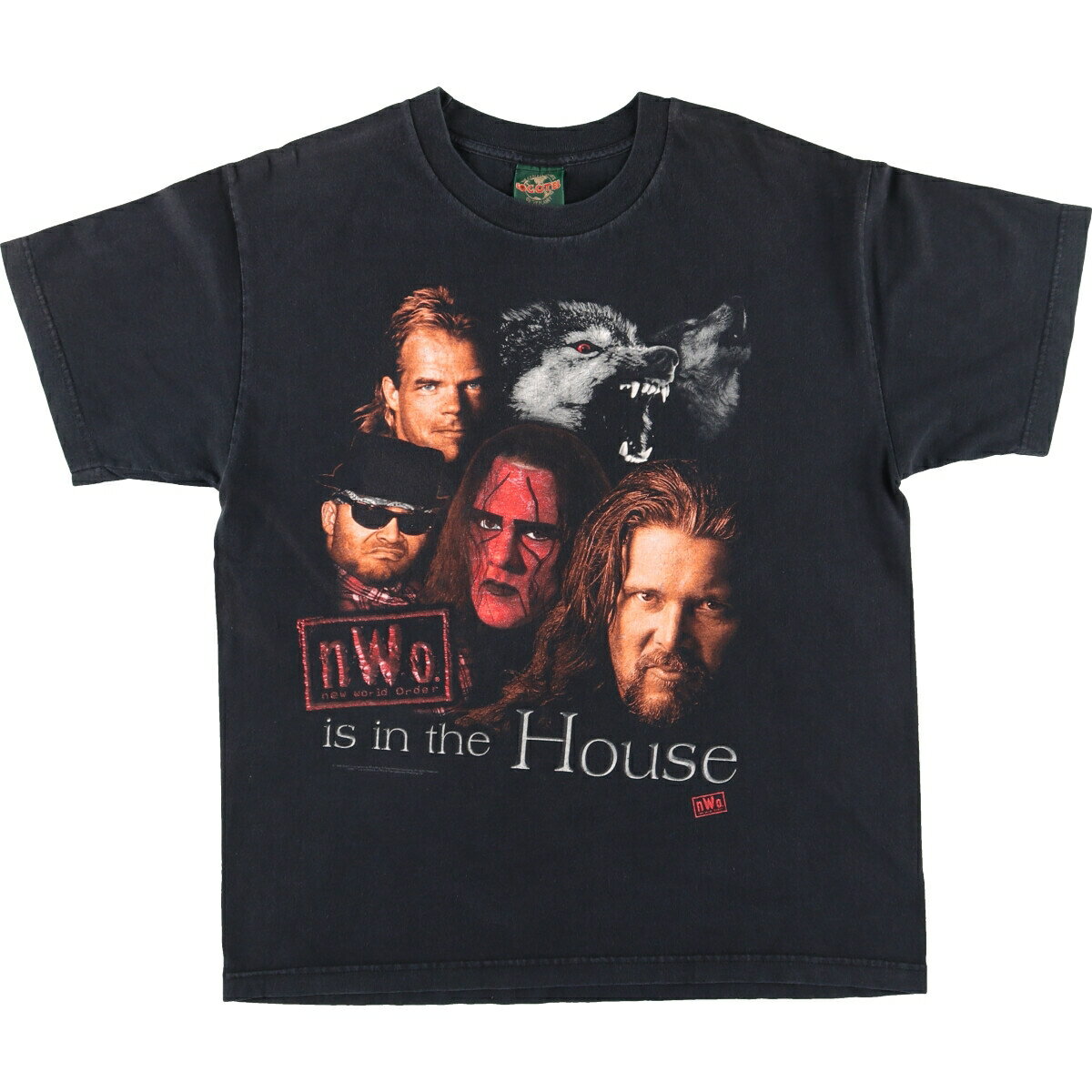 古着 90'S LOGOTEL NWO IS IN THE HOUSE プロレス プリントTシャツ USA製 メンズXL ヴィンテージ /eaa431389 【中古】 【240329】のサムネイル