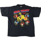 古着 ~90'S UNITED STARS OF AMERICA DICK TRACY ディックトレイシー 映画 ムービーTシャツ USA製 メンズL ヴィンテージ /eaa431650 【中古】 【240415】