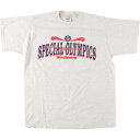 古着 90 039 S ジャージーズ Jerzees SPECIAL OLYMPICS スポーツTシャツ メンズL ヴィンテージ /eaa431858 【中古】 【240417】