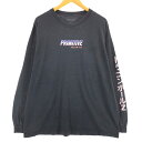 古着 PRIMITIVE DRAGONBALL Z ドラゴンボールZ フリーザ バックプリント キャラクタープリントロングTシャツ ロンT メンズXXL /eaa432760 【中古】 【240426】