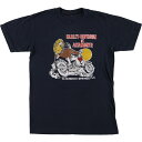 古着 80'S ハーレーダビッドソン Harley-Davidson モーターサイクル バイクTシャツ レディースM相当 ヴィンテージ /eaa432893 【...