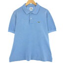 古着 ラコステ LACOSTE フランス企画 半袖 ポロシャツ 6 メンズXL /eaa433009 【中古】 【240419】 【SS2506_10】
