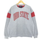 古着 GALT SAND OHIO STATE オハイオ州立大学 両面プリント カレッジスウェットシャツ トレーナー メンズXL /eaa433211 【中古】 【240330】