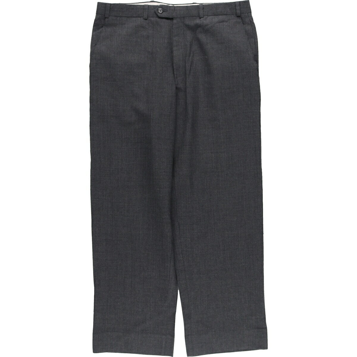 古着 90'S ラルフローレン Ralph Lauren CHAPS チャップス SUPER 100’S ウールパンツ スラックス カナダ製 メンズw35 ヴィンテージ /eaa433492 【中古】 【240409】