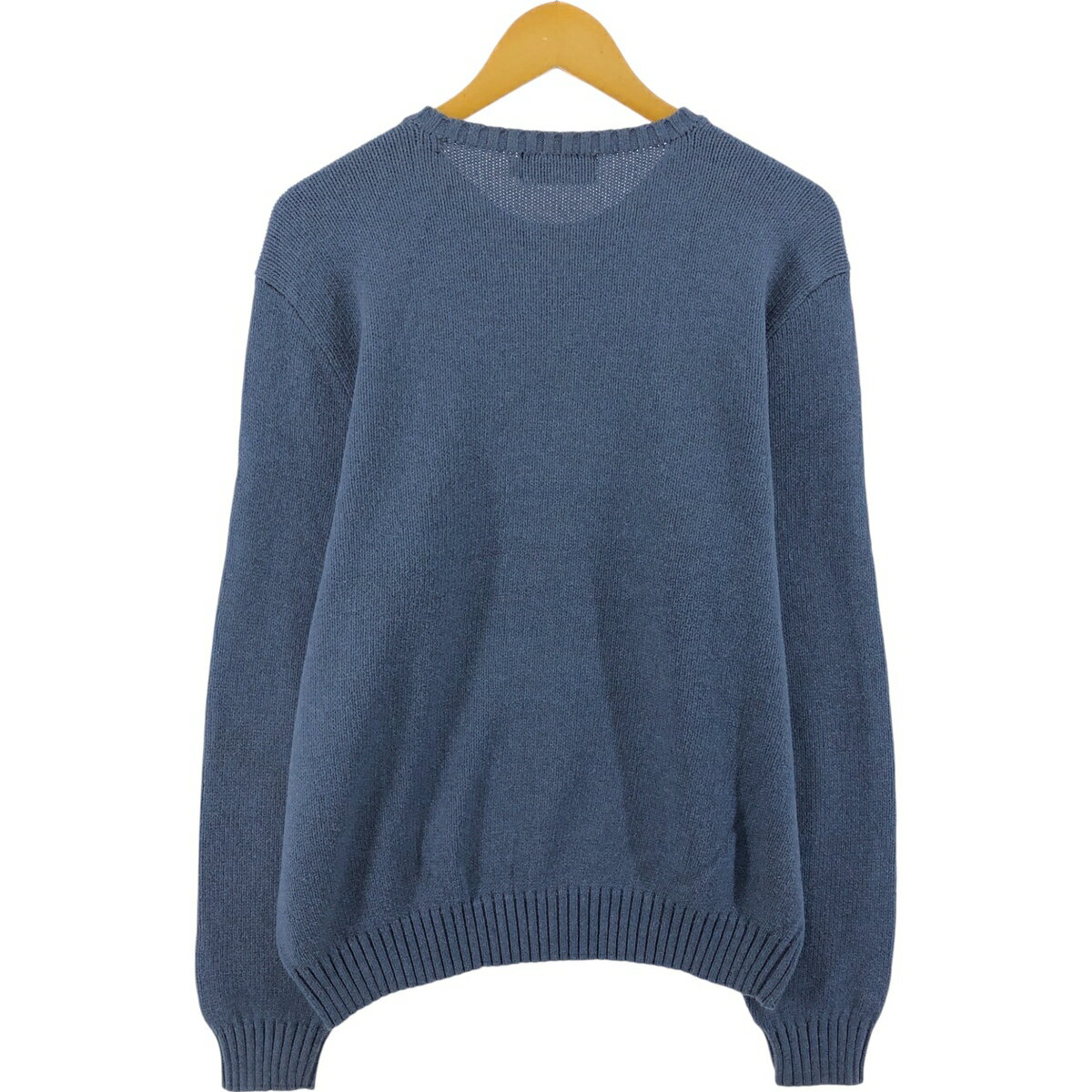 古着 ラルフローレン Ralph Lauren コットンニットセーター クルーネック(丸首) メンズXL相当 /eaa434487 【中古】 【241208】