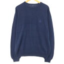 古着 IZOD コットンニットセーター メンズL相当 /eaa434504 【中古】 【240914】 ss2503_30