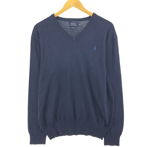 古着 ラルフローレン Ralph Lauren POLO RALPH LAUREN Vネック ピマコットンニットセーター メンズM相当 /eaa434611 【中古】 【240825】 古着 ラルフローレン Ralph Lauren POLO RALPH LAUREN Vネック ピマコットンニットセーター メンズM相当 /eaa434611 【中古】 【240825】