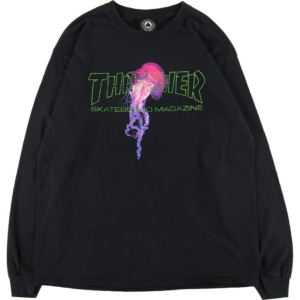 古着 スラッシャー THRASHER サーフ スケートTシャツ メンズL /eaa436644 【中古】 【240427】