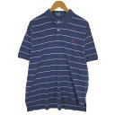 古着 ラルフローレン Ralph Lauren POLO by Ralph Lauren 半袖 ボーダー ポロシャツ メンズL相当 /eaa437079 【中古】 【240722】(4)