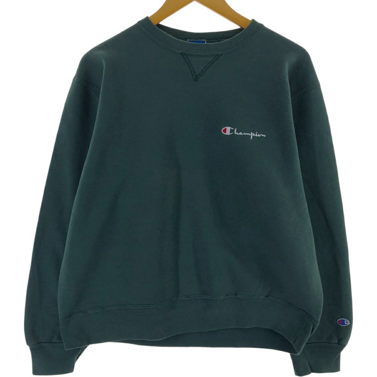 古着 90'S チャンピオン Champion ロゴスウェットシャツ トレーナー USA製 メンズXL相当 ヴィンテージ /eaa437255 【中古】 【241201】 【ss2601_50】