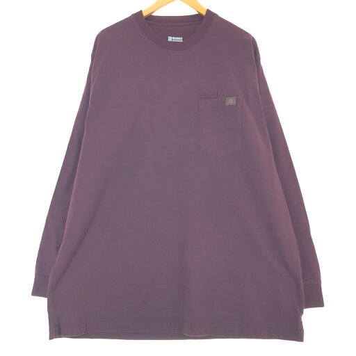 古着 ラングラー Wrangler RIGGS WORK WEAR 無地ポケットロングTシャツ ロンT メンズXXL相当 /eaa437646 【中古】 【240804】 【SS2506_30】 古着 ラングラー Wrangler RIGGS WORK WEAR 無地ポケットロングTシャツ ロンT メンズXXL相当 /eaa437646 【中古】 【240804】 【SS2506_30】