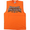 古着 ハーレーダビッドソン Harley-Davidson ノースリーブ モーターサイクル バイクTシャツ USA製 メンズM相当 /eaa437832 【中古】 【240808】(4)