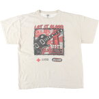 古着 AMERICAN RED CROSS アメリカ赤十字社 フェス バンドTシャツ バンT メンズL /eaa438545 【中古】 【240503】