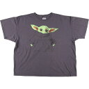 古着 ビッグサイズ STAR WARS スターウォーズ THE MANDALORIAN マンダロリアン テレビドラマ 映画 ムービーTシャツ メンズXXXL /eaa438975 【中古】 【240419】