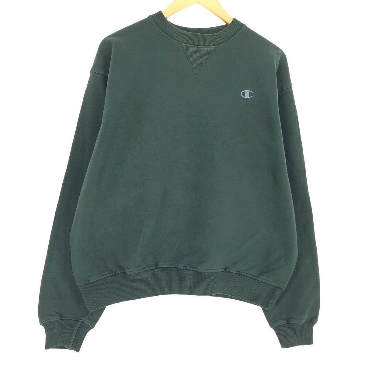 古着 チャンピオン Champion ワンポイントロゴスウェットシャツ トレーナー メンズL相当 /eaa439094 【中古】 【240901】 【ss2601_10】