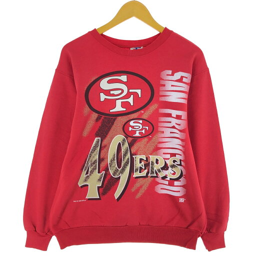 古着 90'S TEAM RATED NFL SAN FRANCISCO 49ERS サンフランシスコ フォーティーナイナーズ プリントスウェットシャツ トレーナー USA製 メンズL相当 ヴィンテージ /eaa439228 【中古】 【241007】 【SS2506_30】 古着 90'S TEAM RATED NFL SAN FRANCISCO 49ERS サンフランシスコ フォーティーナイナーズ プリントスウェットシャツ トレーナー USA製 メンズL相当 ヴィンテージ /eaa439228 【中古】 【241007】 【SS2506_30】