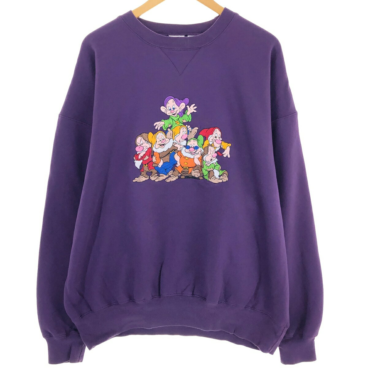 古着 90~00'S The Disney Store 白雪姫 七人の小人 キャラクタースウェットシャツ トレーナー メンズXXL相当 ヴィンテージ /eaa439632 【中古】 【241002】のサムネイル