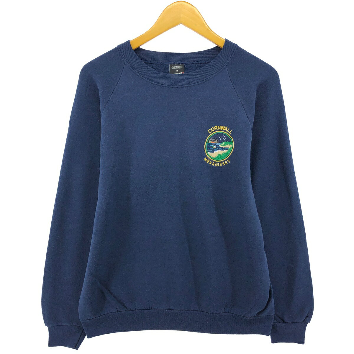 古着 90'S スクリーンスターズ SCREEN STARS プリントスウェットシャツ トレーナー メンズM相当 ヴィン..