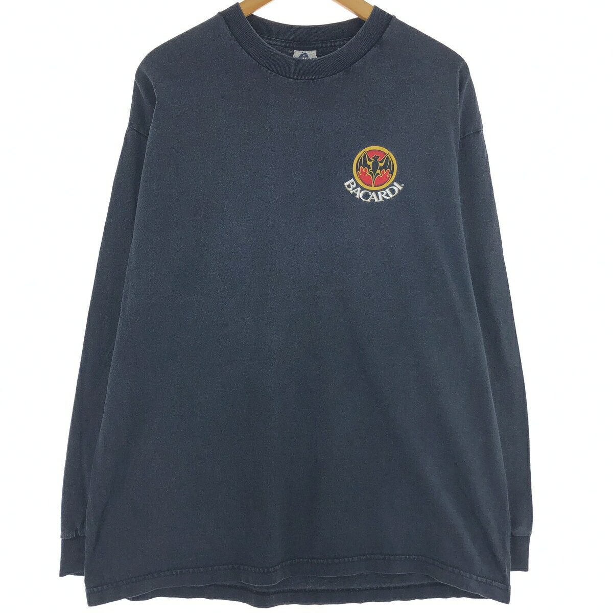 古着 ALSTYLE APPAREL&ACTIVEWER BACARDI バカルディ ロングTシャツ ロンT メンズXL /eaa440003 【中古】 【240425】