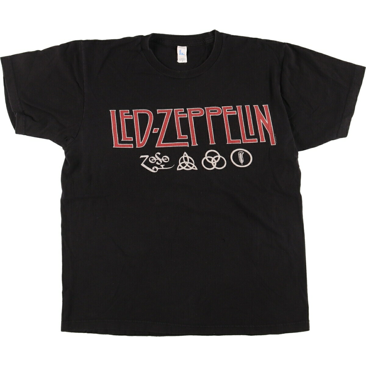 楽天古着屋JAM古着 TULTEX LED ZEPPELIN レッドツェッペリン バンドTシャツ バンT メンズM /eaa440640 【中古】 【240428】