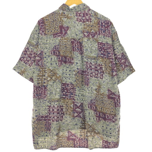 古着 THE HEARTLAND 総柄 半袖シャツ メンズXL /eaa441487 【中古】 【240428】 【SS2506_10】