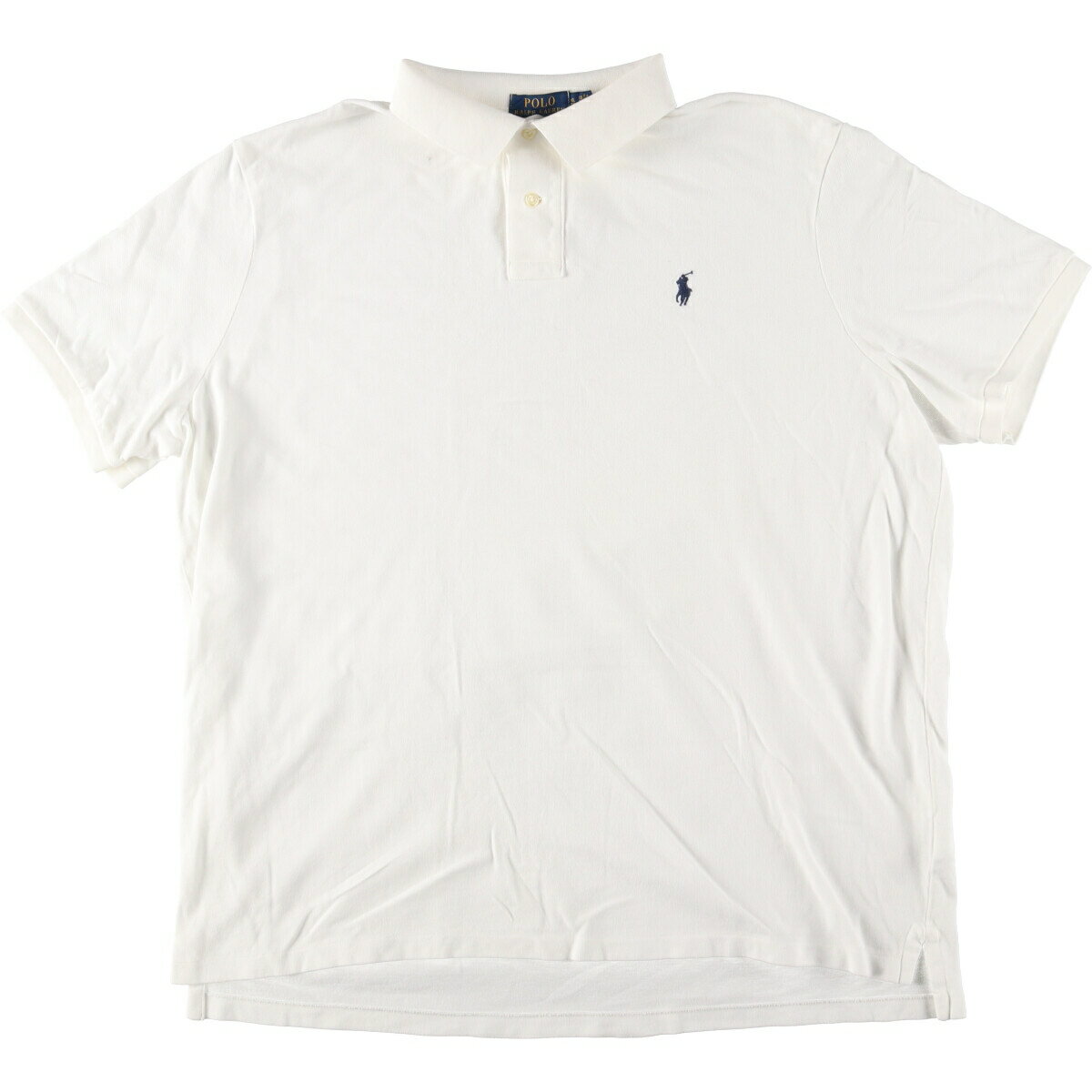 商品詳細 ブランド・Ralph Lauren・ラルフローレン・ 特徴・レギュラーカラー・半袖・ モデル/形状・POLO RALPH LAUREN CLASSIC FIT・半袖 ポロシャツ・ 素材・コットン:100%・ 色・ホワイト系 白色・...