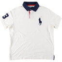 古着 ラルフローレン Ralph Lauren POLO by Ralph Lauren CUSTOM FIT ビッグポニー 半袖 ラガーシャツ メンズXL /eaa444248 【中古】 【240421】 【SS2409_30%】(4)