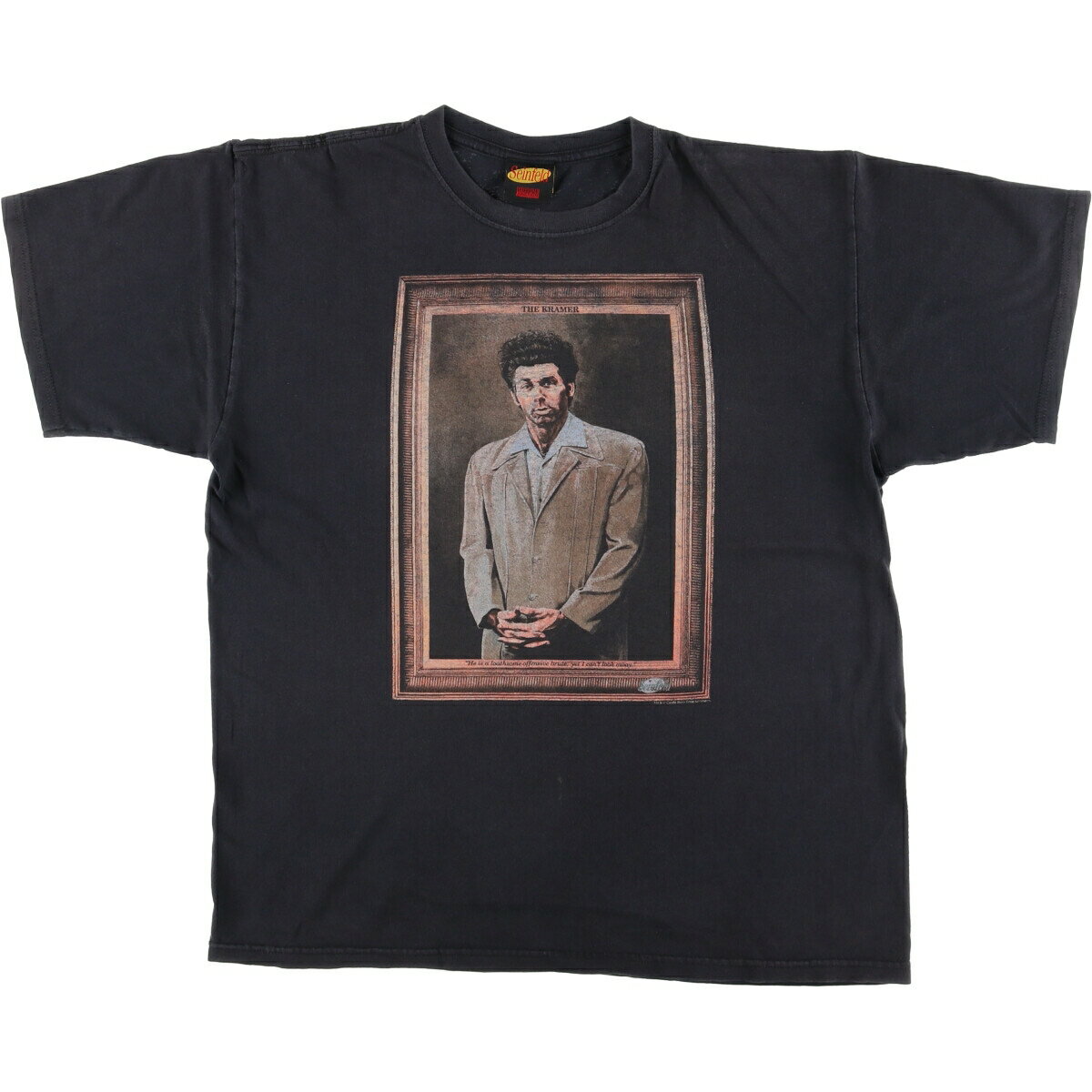 古着 SEINFELD となりのサインフェルド クレイマー テレビドラマ 映画 ムービーTシャツ メンズXL /eaa445836 【中古】 【240430】