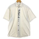 古着 canda 半袖 チロリアンシャツ メンズS /eaa446254 【中古】 【240507】 【SS2409_30%】