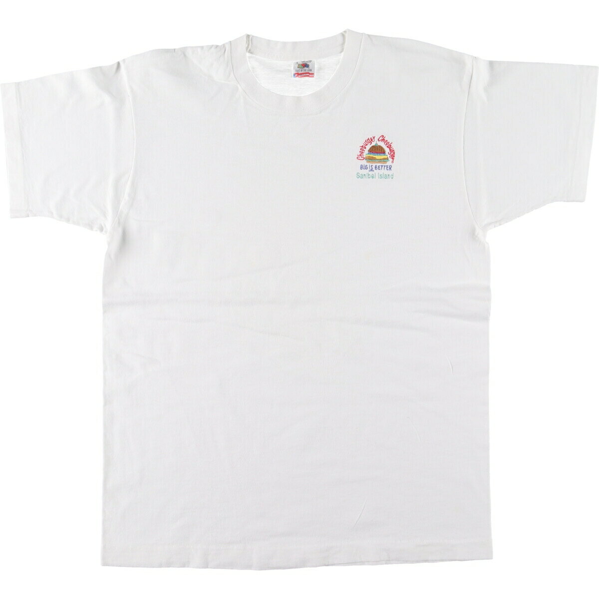 古着 90'S フルーツオブザルーム FRUIT OF THE LOOM プリントTシャツ USA製 メンズL ヴィンテージ /eaa446688 【中古】 【240508】