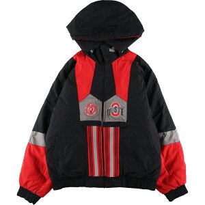 古着 PRO LAYER OHIO STATE オハイオ州立大学 リバーシブル カレッジ 中綿パーカー パファージャケット メンズL相当 /eaa447340 【中古】 【241127】