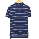 古着 ラルフローレン Ralph Lauren POLO by Ralph Lauren 半袖 ボーダー ポロシャツ メンズM /eaa447774 【中古】 【240517】 【SS2409_30%】(4)