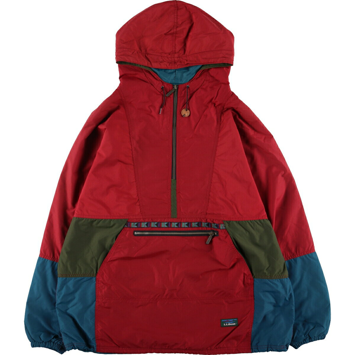 楽天市場】llbean アノラック(カラーレッド)(コート 楽天市場】llbean アノラック(カラーレッド)(コート
