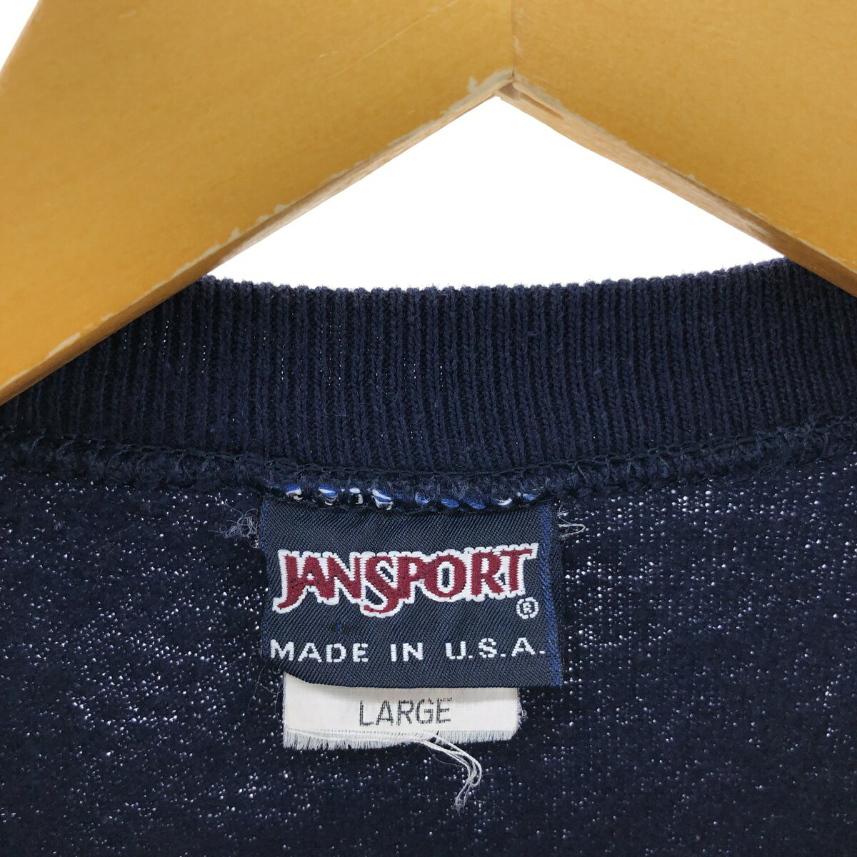 古着 90'S ジャンスポーツ JANSPORT カレッジスウェットシャツ トレーナー USA製 メンズL相当 ヴィンテージ /eaa449536 【中古】 【241129】 【SS2506_30】