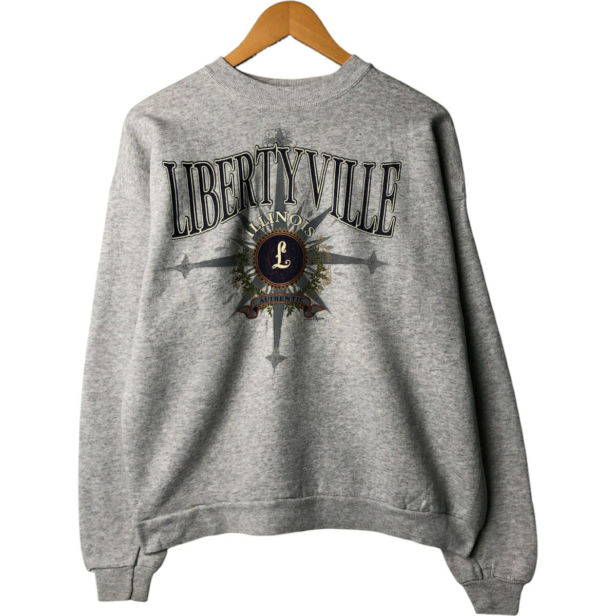 美國風休閑裝 - 古着 00'S ヘインズ Hanes ACTIVEWEAR プリントスウェットシャツ トレーナー メンズXL相当 /eaa449552 【中古】 【250927】 【SS2603_10】