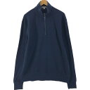 古着 ビッグサイズ バーバリー Burberry's BRIT ハーフジップスウェットシャツ トレーナー メンズXXXL相当 /eaa449783 【中古】 【250331】
