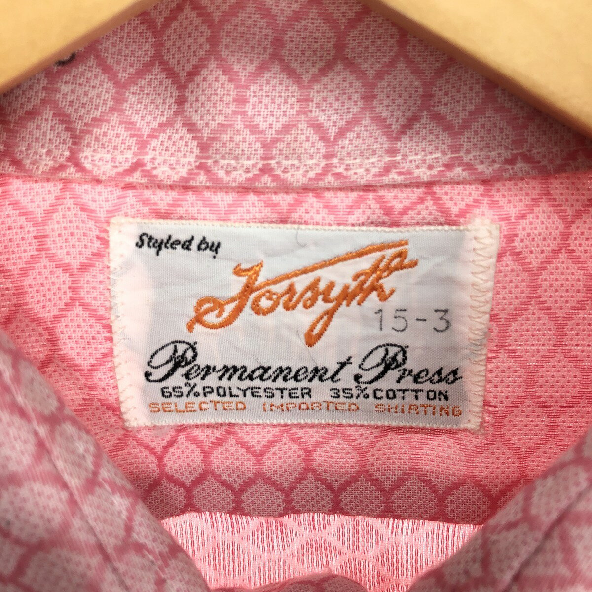 古着 70'S FORSYTH 総柄 長袖 ポリシャツ メンズM ヴィンテージ /eaa450182 【中古】 【240524】 ss2501_10