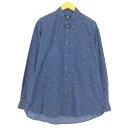 古着 DOCKERS ペイズリー柄 長袖 ボタンダウンシャツ メンズL /eaa452219 【中古】 【240531】 ss2501_10(4)