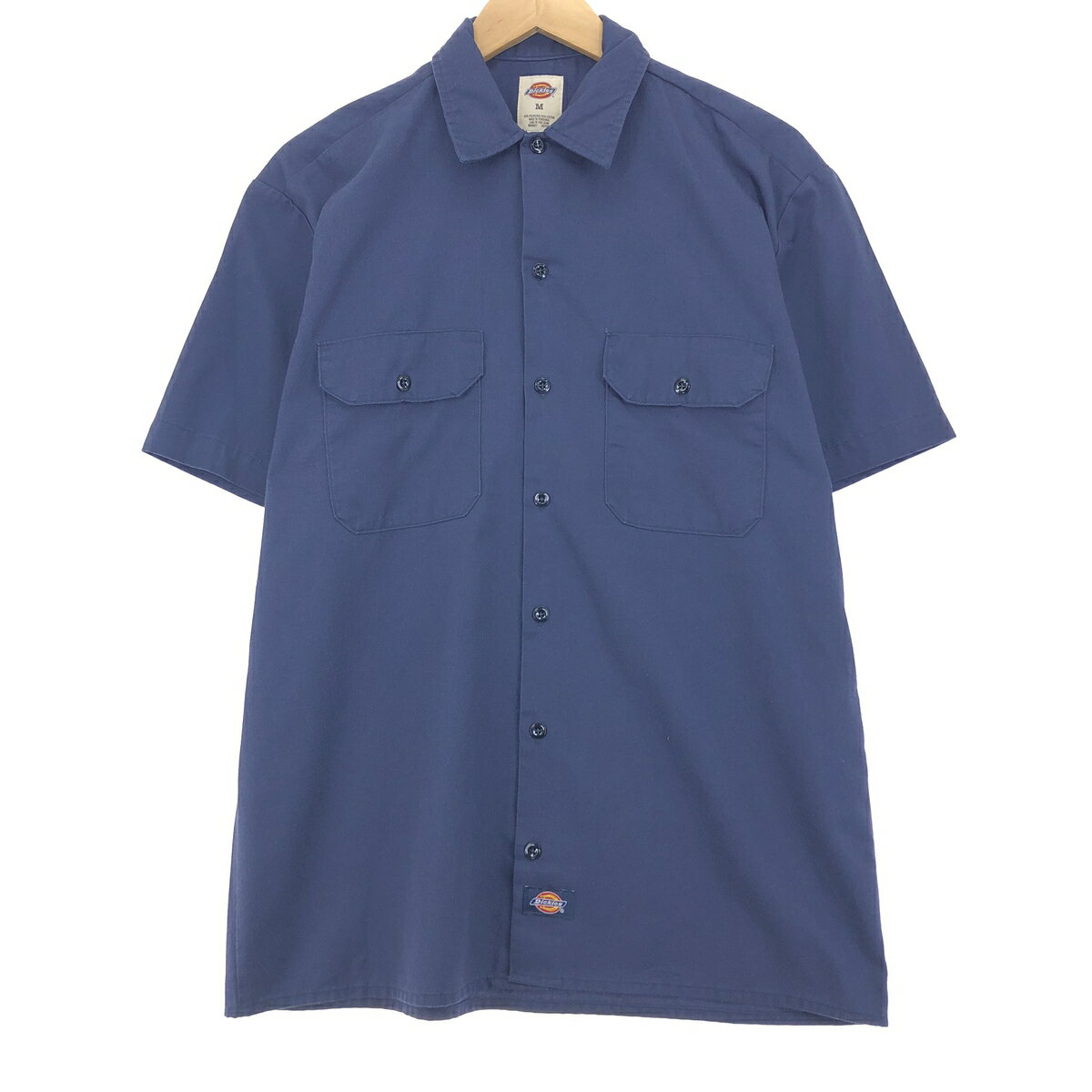 古着 ディッキーズ Dickies 半袖 ワークシャツ メンズM /eaa452581 【中古】 【240602】 【SS2409_50%】