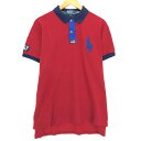 古着 ラルフローレン POLO by Ralph Lauren CUSTOM FIT ビッグポニー 半袖 ポロシャツ メンズXL /eaa452975 【中古】 【240607】(4)