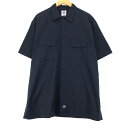 古着 ディッキーズ Dickies 半袖 ワークシャツ ホンジュラス製 メンズXL /eaa453226 【中古】 【240602】 【SS2506_50】