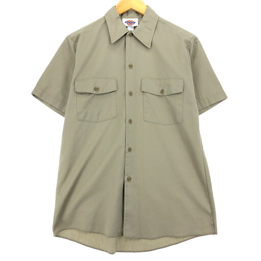 古着 ディッキーズ Dickies 半袖 ワークシャツ USA製 メンズM /eaa453227 【中古】 【240602】 【SS2506_50】 古着 ディッキーズ Dickies 半袖 ワークシャツ USA製 メンズM /eaa453227 【中古】 【240602】 【SS2506_50】