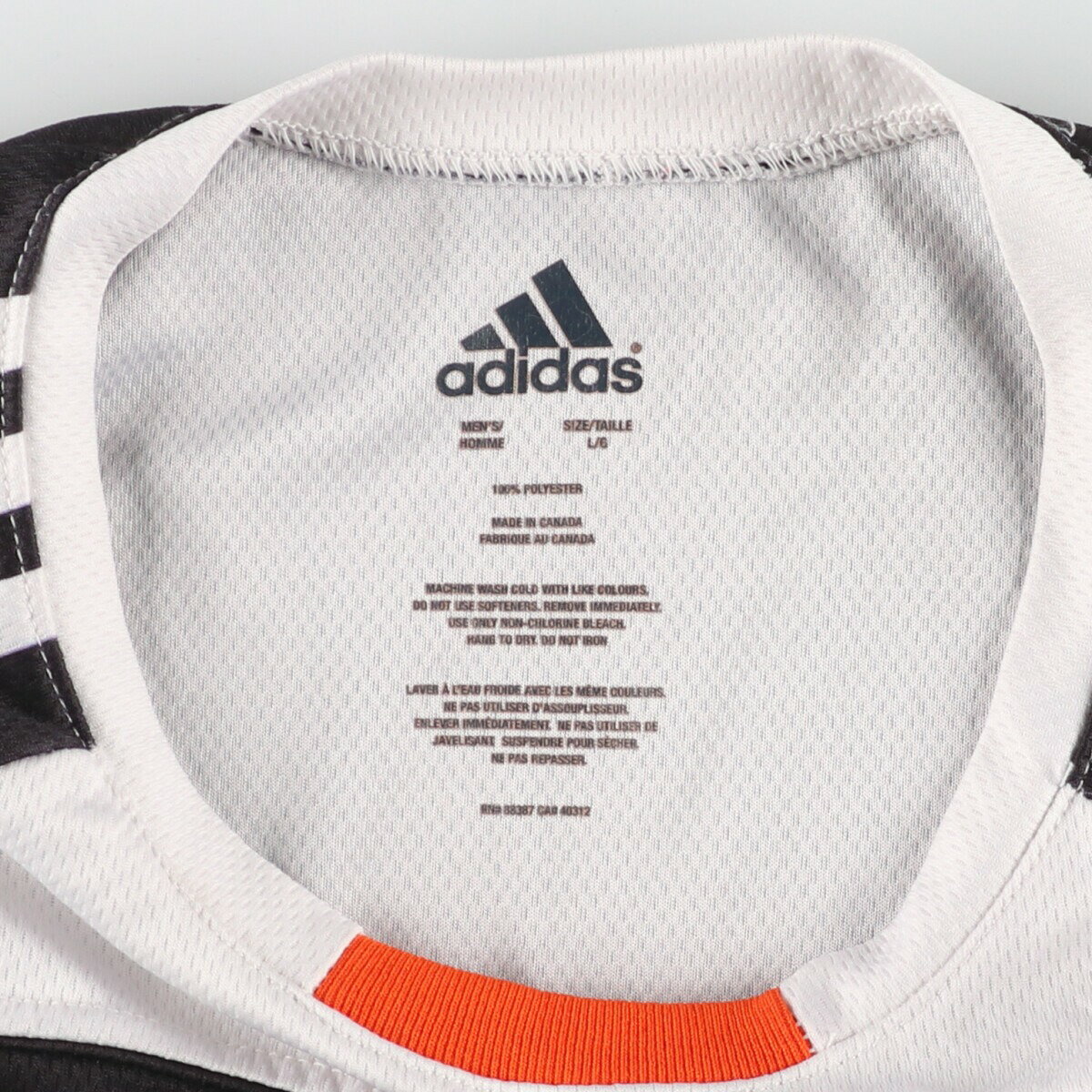 古着 アディダス adidas サッカーユニフォーム ゲームシャツ カナダ製 メンズL /eaa453500 【中古】 【240607】 【SS2509_30】