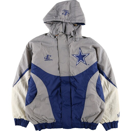 古着 90'S NFL DALLAS COWBOYS ダラスカウボーイズ 中綿パーカー パファージャケット メンズL相当 /eaa453547 【中古】 【240927】 ss2503_30 古着 90'S NFL DALLAS COWBOYS ダラスカウボーイズ 中綿パーカー パファージャケット メンズL相当 /eaa453547 【中古】 【240927】 ss2503_30