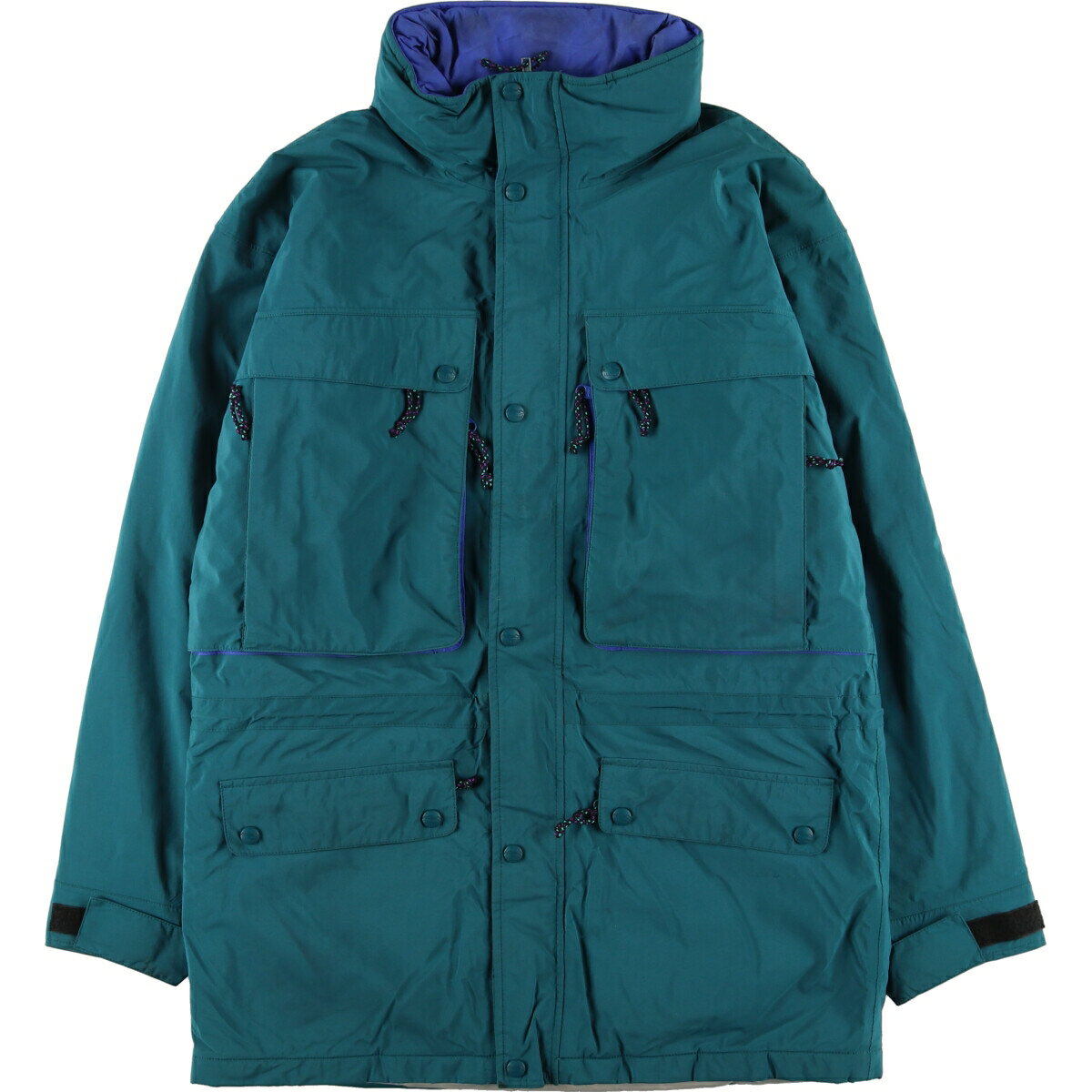 古着 90'S エルエルビーン L.L.Bean NORTH COL ノースコル 中綿マウンテンジャケット シェルジャケット パファージャケット メンズM相当 ヴィンテージ /eaa453607 【中古】 【241117】 【SS2506_30】