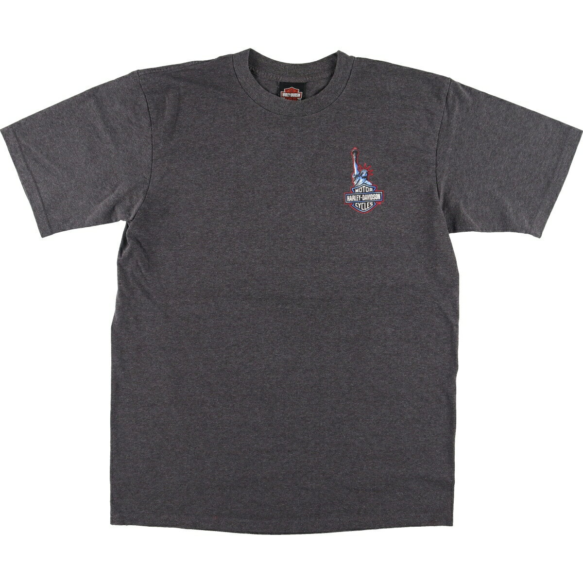 古着 00'S ハーレーダビッドソン Harley-Davidson バックプリント モーターサイクル バイクTシャツ USA製 メンズL /eaa454151 【中古】 【240604】
