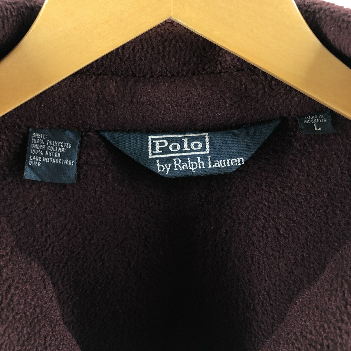 古着 ラルフローレン Ralph Lauren POLO by Ralph Lauren スイングトップタイプ フリースジャケット メンズL相当 /eaa455497 【中古】 【250303】